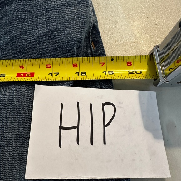 LL Bean Men Jeans 34x29 Blue Denim Straight Leg Casual Work Pants - Picture 11 of 13